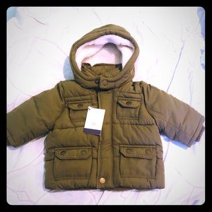 Gap military down jacket